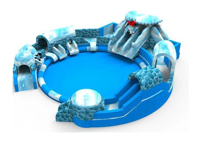  Commercial Frozen Attraction For Park Inflatable For Children BY-AWP-046